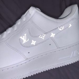 Reflective custom AF1 on sale!